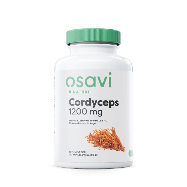 Osavi Nature - Cordyceps Sinensis - 600mg, 120 Vcaps – Osavi förpackning