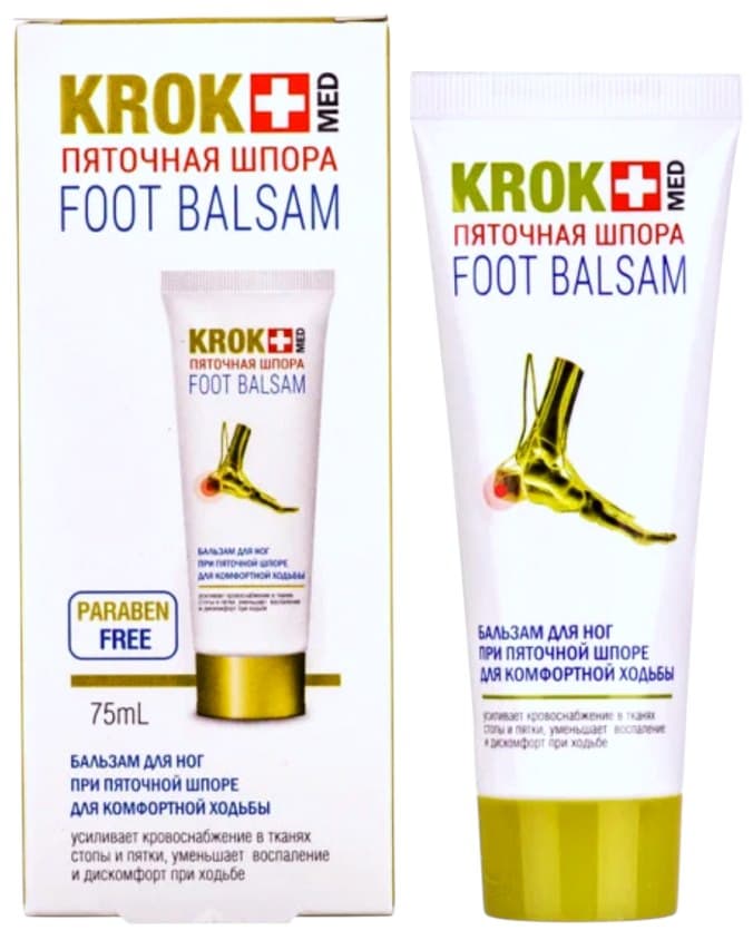 Krok Med - Fodbalm - 75ml