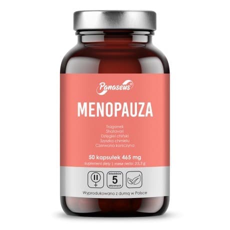 Panaseus - Menopauza - 50 kapslar – förpackning