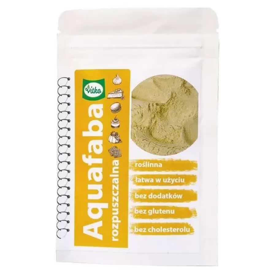 Vitko - Aquafaba rozpuszczalna 30 g – Vitko förpackning