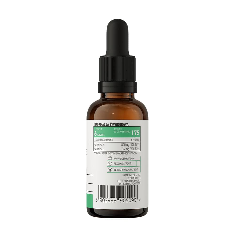 Ostrovit - Vitamin A+E Drops - 30ml