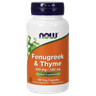 NOW Foods - Fenugreek & Thyme - 100 Veg Capsules