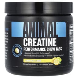 Universal Nutrition - Creatine Gummies, Lemon Ice - 120 Gummies