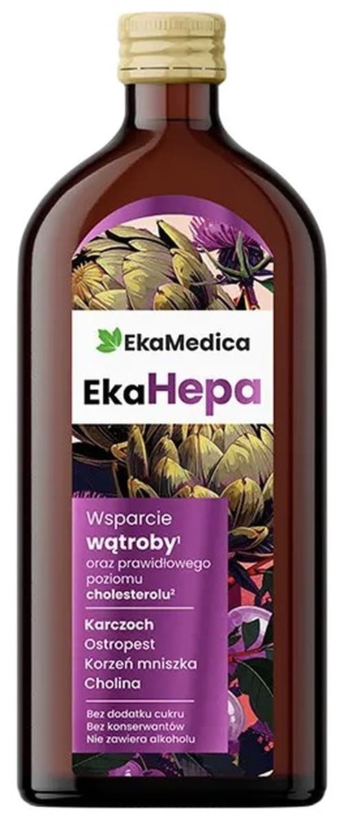 Eka Medica - Ekahepa - 500ml – Eka Medica förpackning