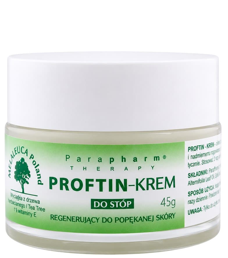 Parapharm - Melaleuca - Proftin Regenerating Cream For Cracked Feet 45g