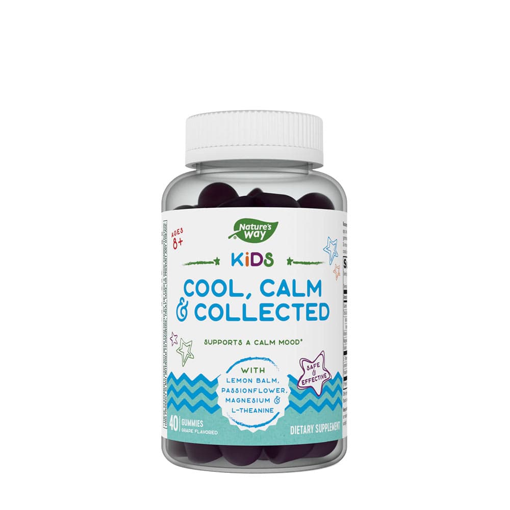 Nature'S Way - Kids Cool, Calm & Collected - 40 Gummies – Nature's Way förpackning