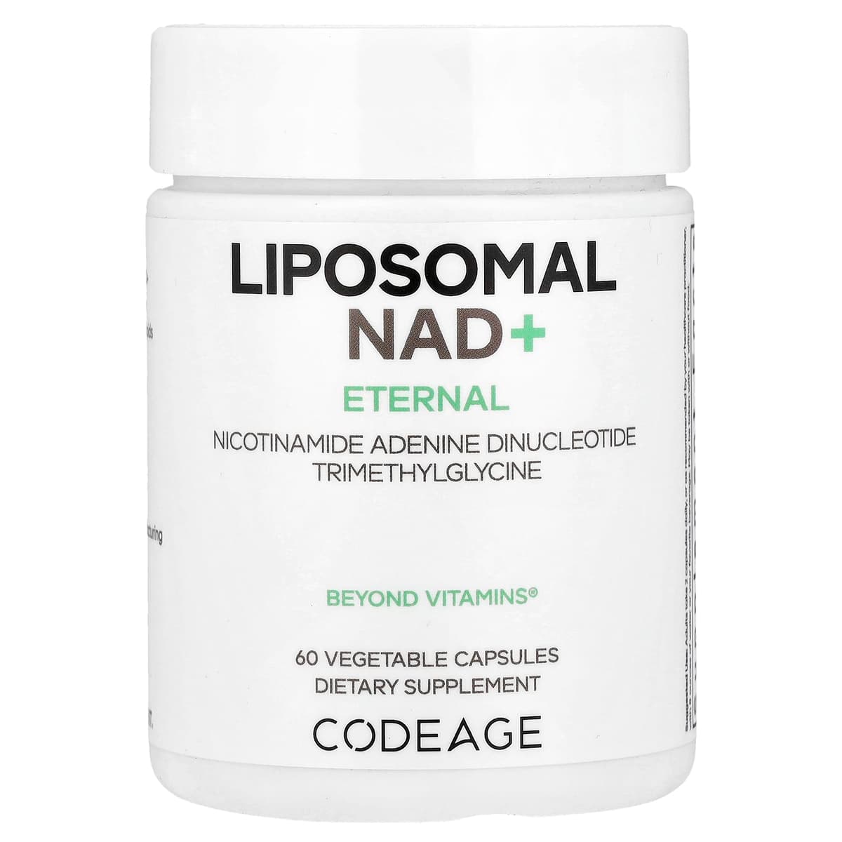 Codeage Liposomal Nad+ - 60 Vcaps - 60 Vegetable Caps