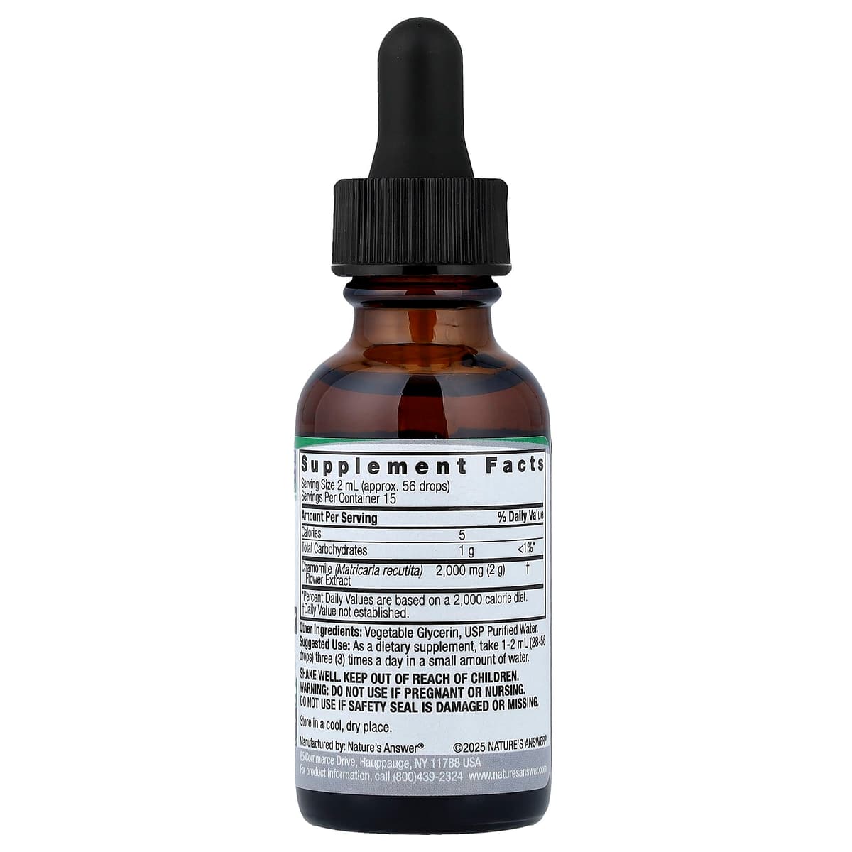 Nature's Answer - Chamomile Extract - 30ml.