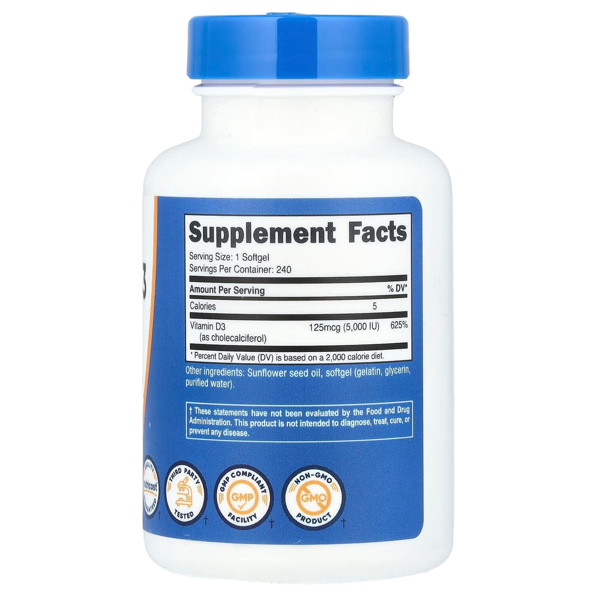 Nutricost - Sgels - 240 - 240 Sgels