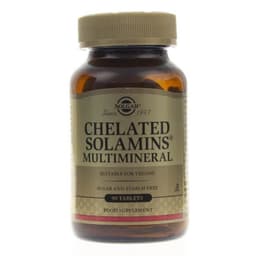 Solgar - Chelated Solamins Multimineral - 90 Tabs
