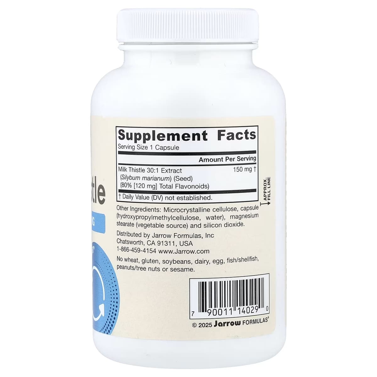 Jarrow Formulas - Milk Thistle 30:1 Extract - Liver Support - 200 Vcaps