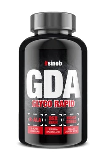 Sinob - GDA Glyco Rapid - 60 kapslar – Sinob förpackning