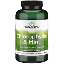 Swanson - Chlorophyllin & Mint - 500 Tabs