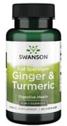 Swanson - Ginger & Turmeric - 60 Caps