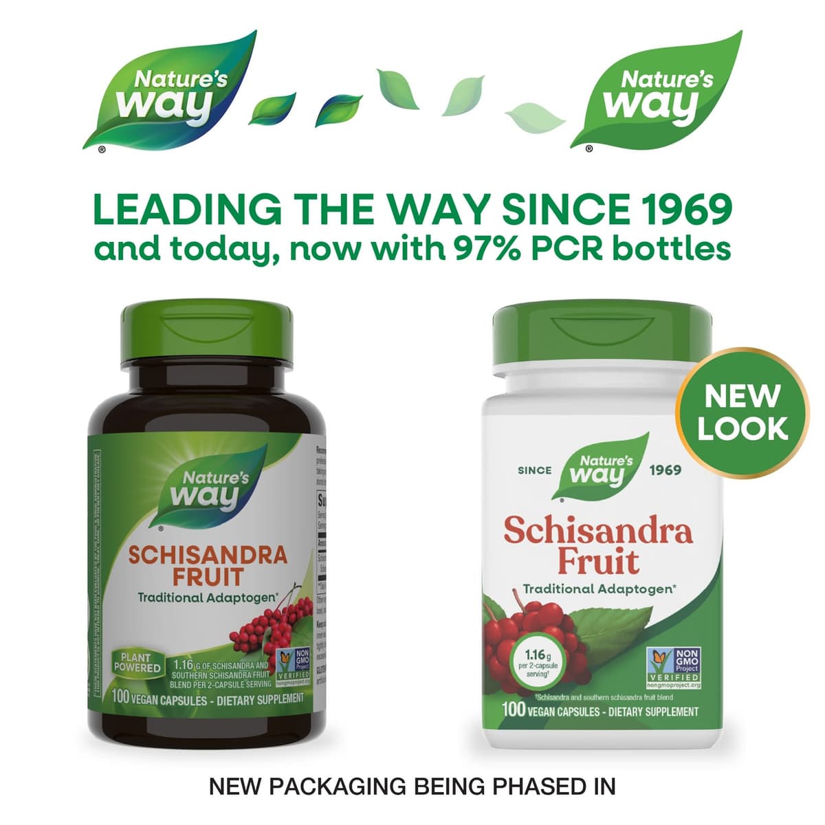 Nature'S Way - Schisandra Fruit - 100 Caps