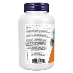 NOW Foods - Magnesium & Potassium Aspartate - 120 Vcaps