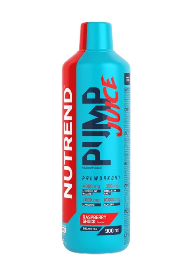 Nutrend - Pump Juice, Raspberry Shock - 900ml