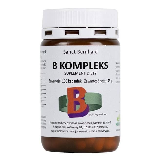 Kräuterhaus Sanct Bernhard - B Complex - 100 Caps
