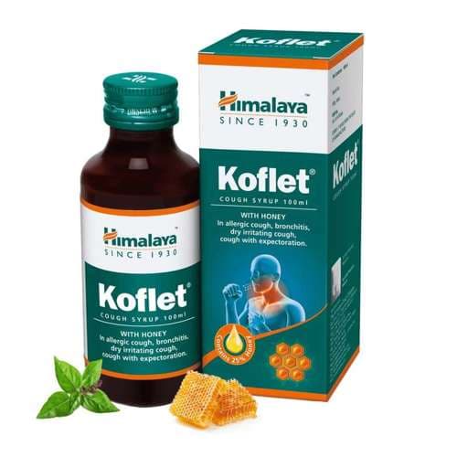 Himalaya - Koflet Cough Syrup - 100ml – Himalaya förpackning
