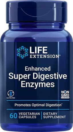 Life Extension - Enhanced Super Digestive Enzymes - 60 Vcaps