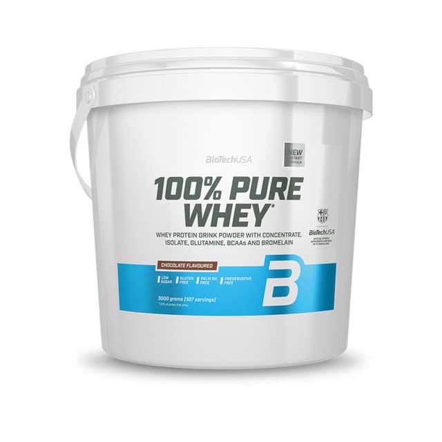 BioTechUSA - BioTech 100 % rent vassleprotein - 3000 g, choklad – BioTechUSA