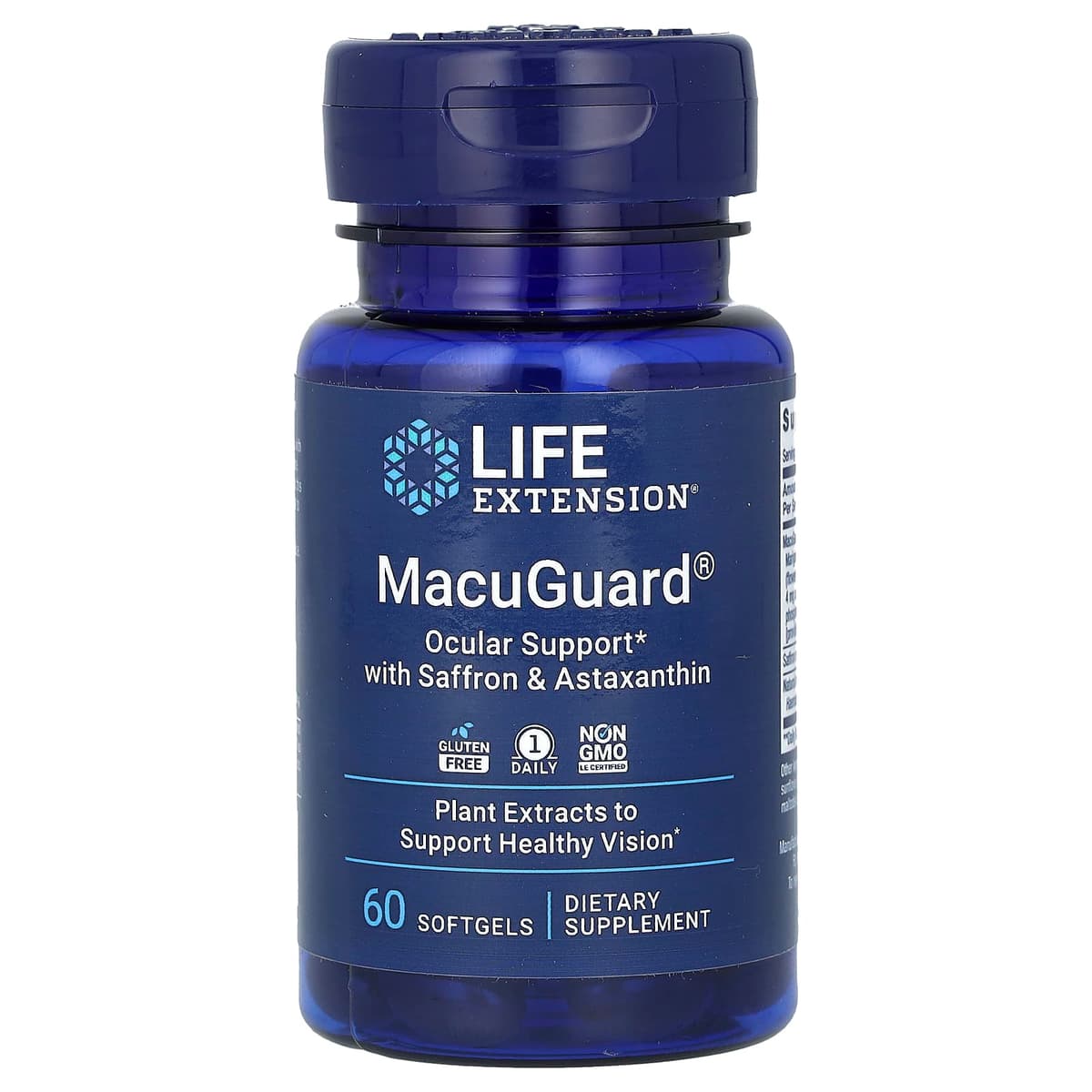 Life Extension - Ocular Support With Saffron & Astaxanthin - 60 Sgels
