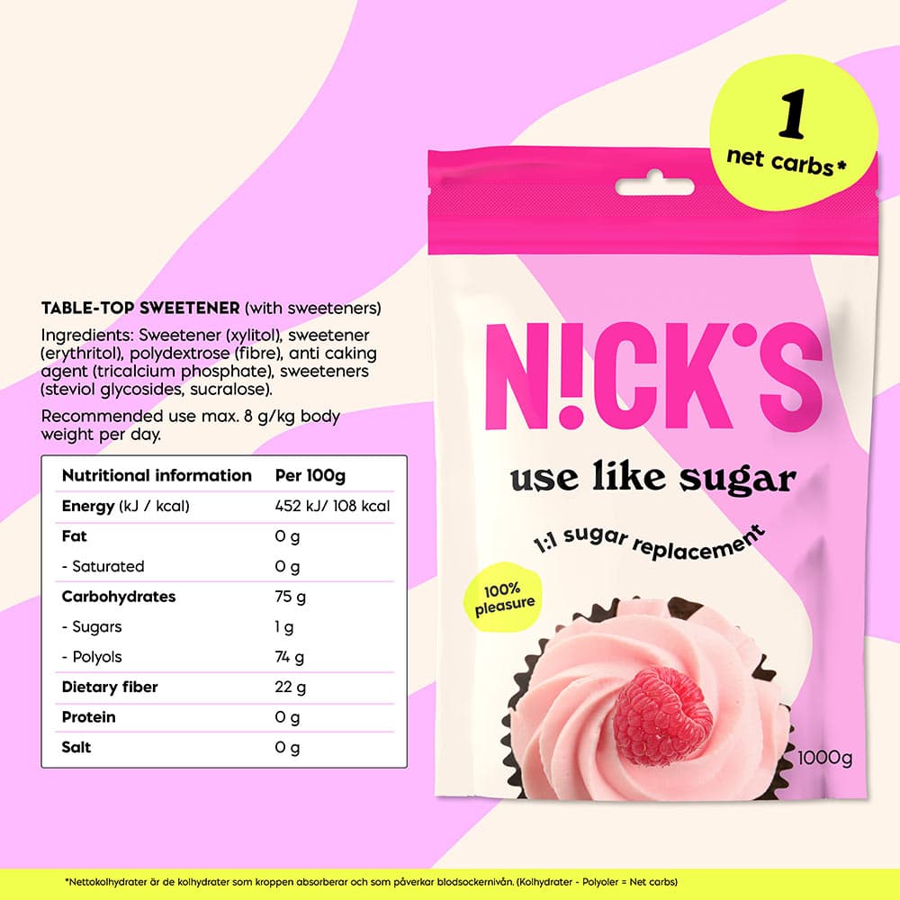 Nick'S - Use Like Sugar - 300g