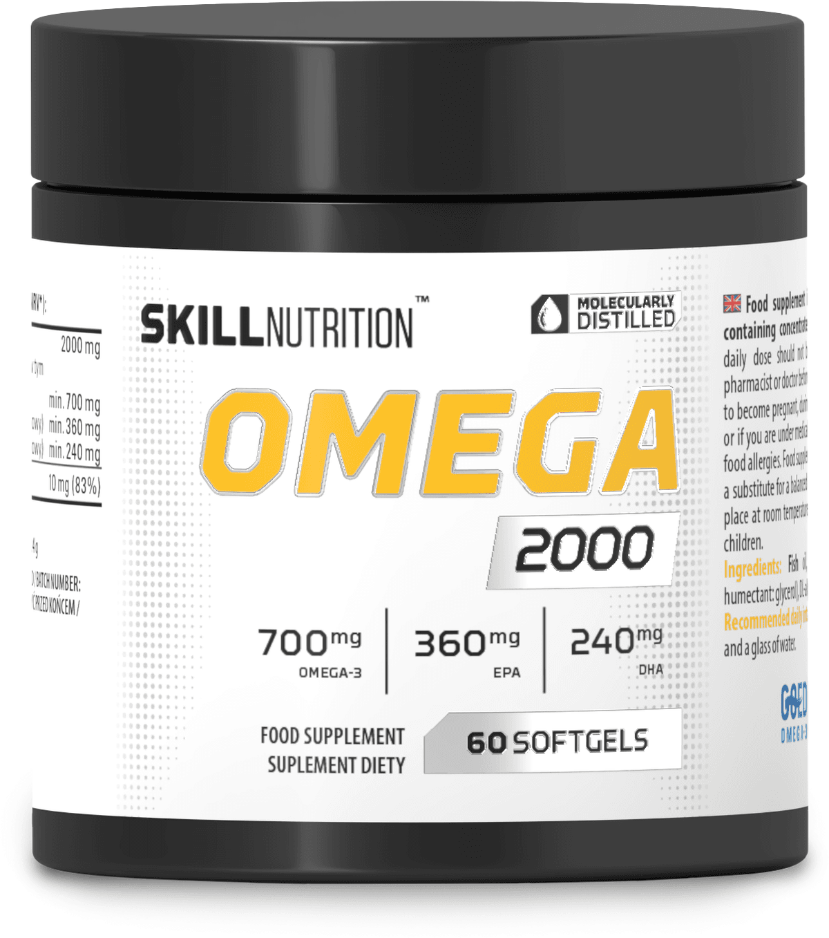 Skill Nutrition - Omega 2000 – Skill Nutrition emballage