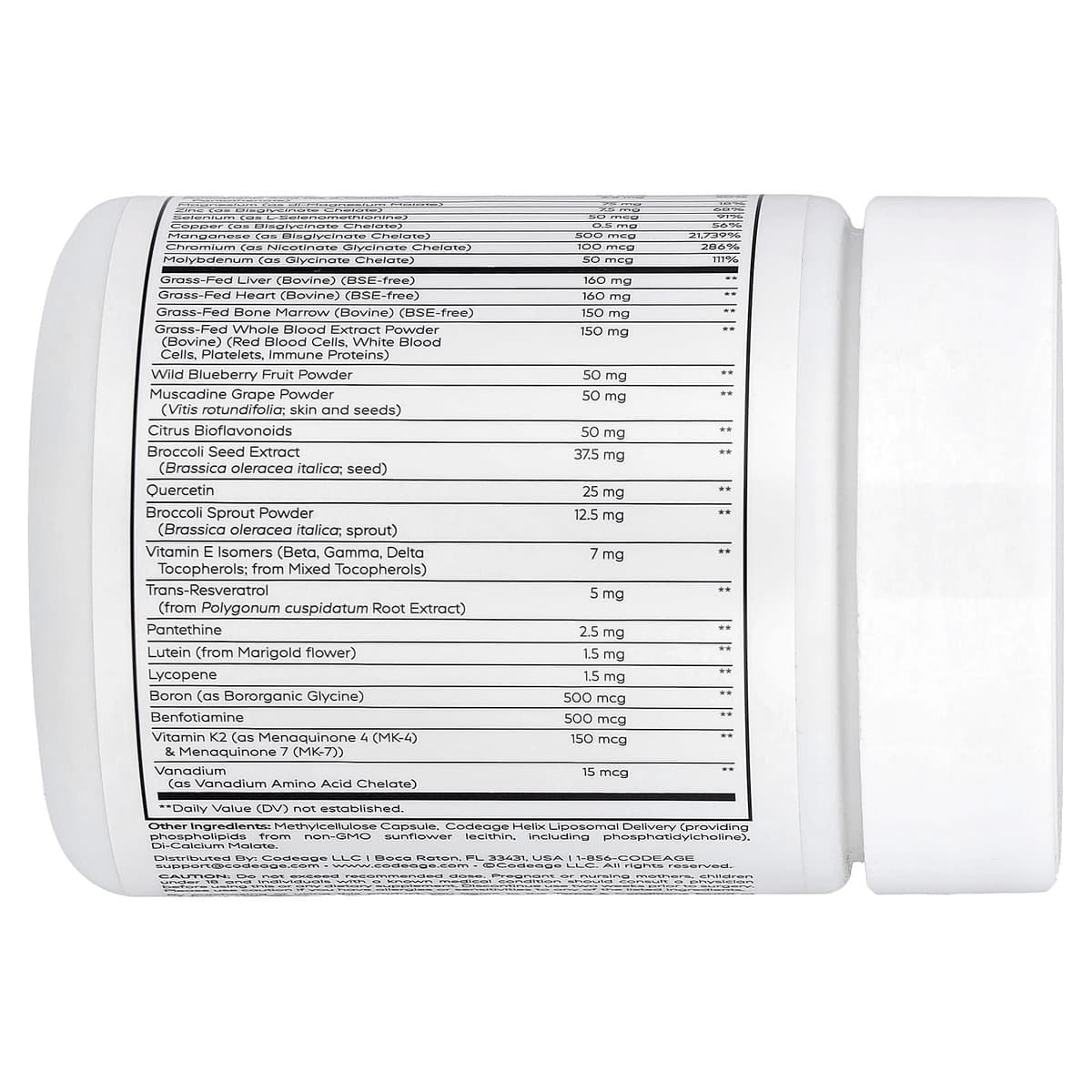 Codeage - Multivitamin Performance Elite Max