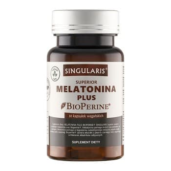 Singularis - Melatonin Plus BioPerine – Singularis förpackning