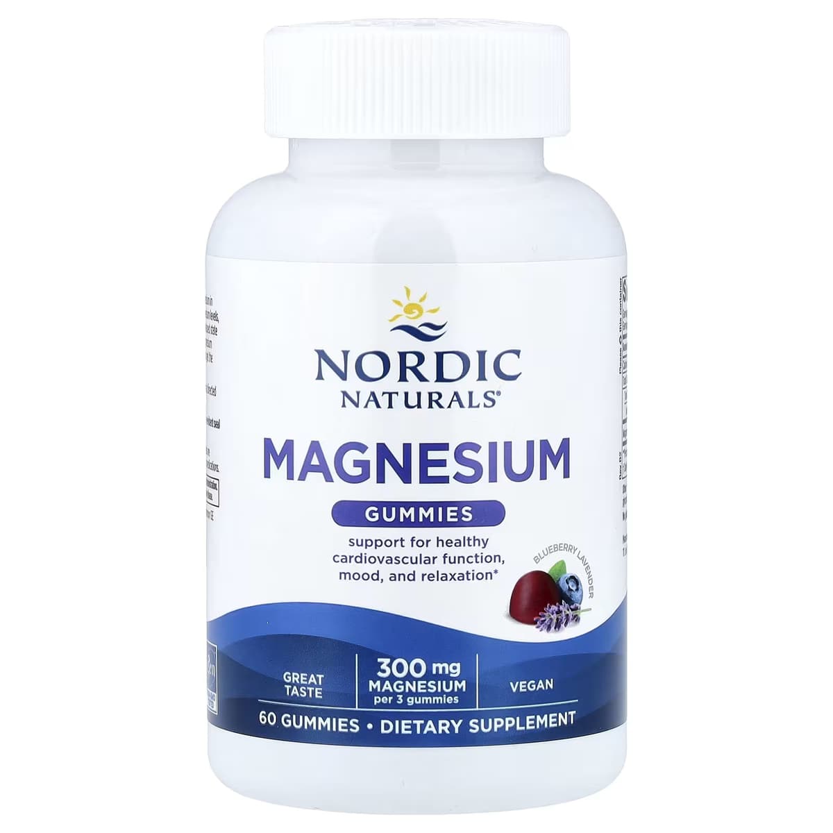 Nordic Naturals - Magnesium Gummies - 60 Gummies