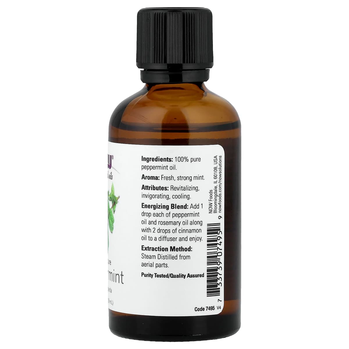 NOW Foods - Essential Oil Peppermint - 59ml