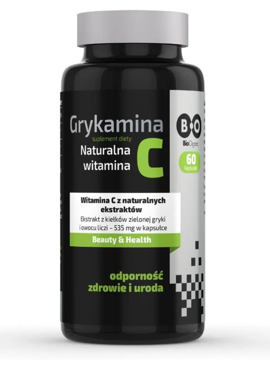 BioOrganic - Grykamina Natural Vitamin C - 60 Caps
