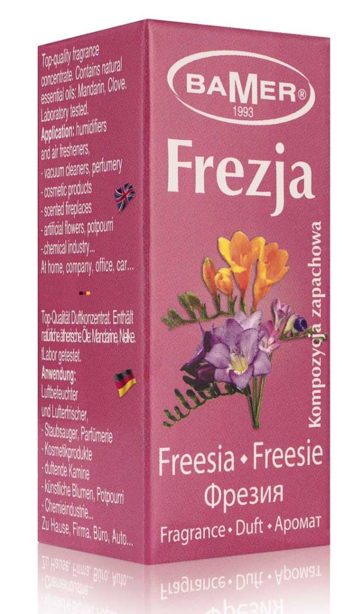 BAMER kompozycja zapachowa frezja 7 ml – BAMER förpackning