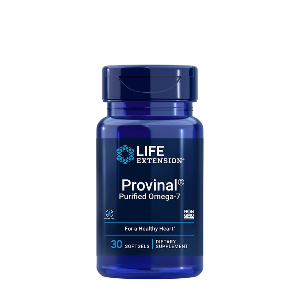 Life Extension - Provinal Purified Omega-7 - 30 Sgels – Life Extension förpackning