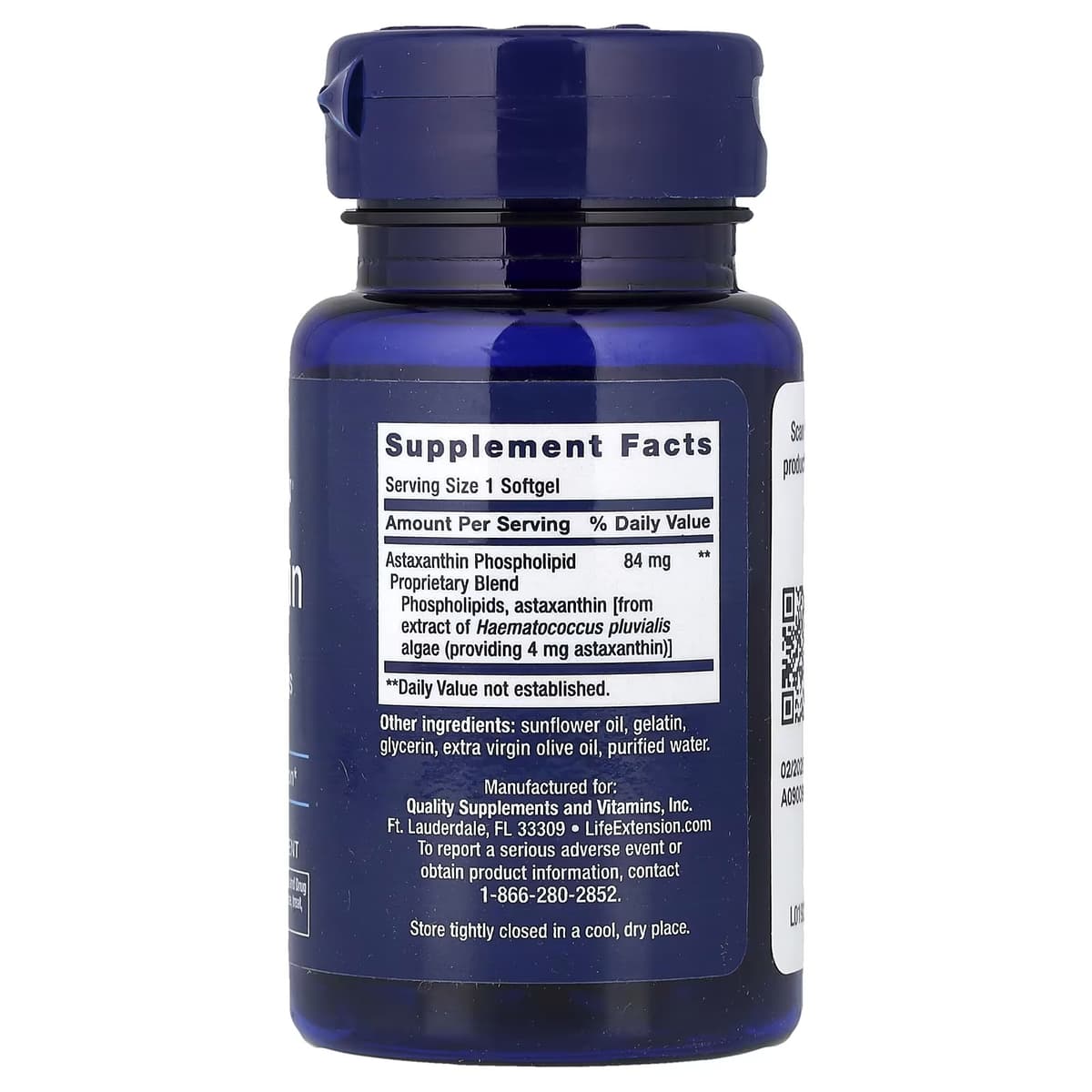 Life Extension - Astaxanthin With Phospholipids - 30 Sgels