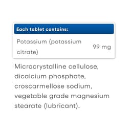 Natural Factors - Potassium Citrate - 90 Tabs