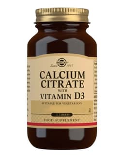 Solgar - Calcium Citrate With Vitamin D3