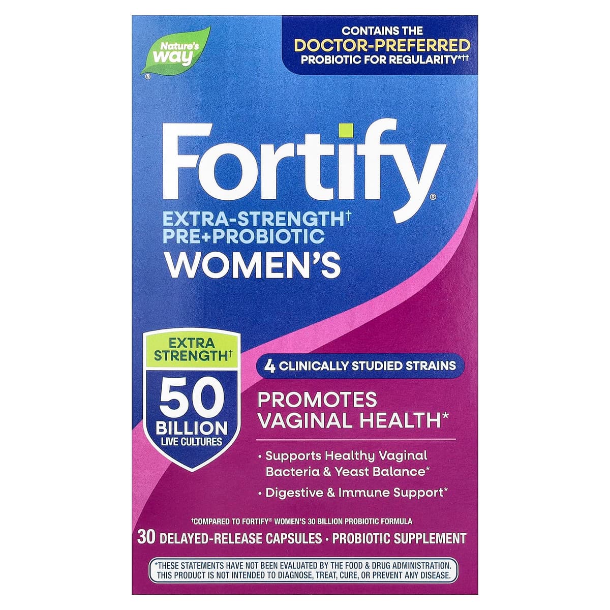 Nature's Way - Fortify Women's Probiotic + Prebiotics