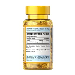Puritan's Pride - Vitamin E-180mg (400IU), 100 Sgels