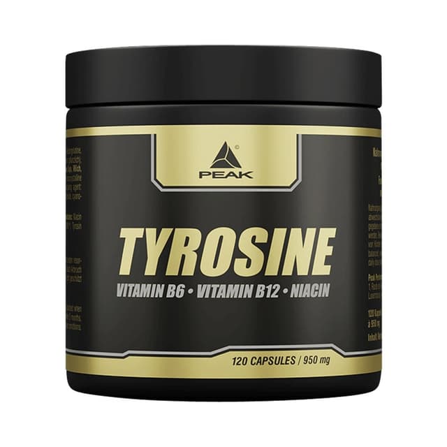 Peak - Tyrosin - Standard, 120 kapslar – Peak