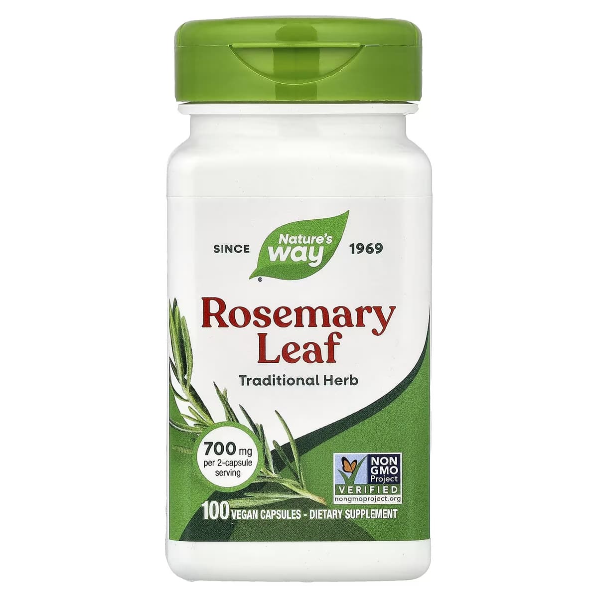 Nature'S Way - Rosemary Leaf - 100 Vcaps