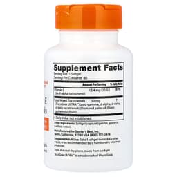 Doctor's Best - Tocotrienols, 50mg - 60 Sgels