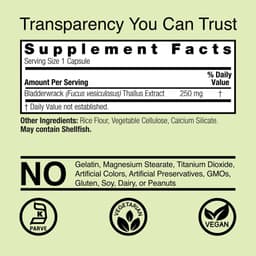 Nature's Answer - Bladderwrack - 90 Vcaps