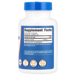 Nutricost - L-Carnitine Tartrate - 60 Caps