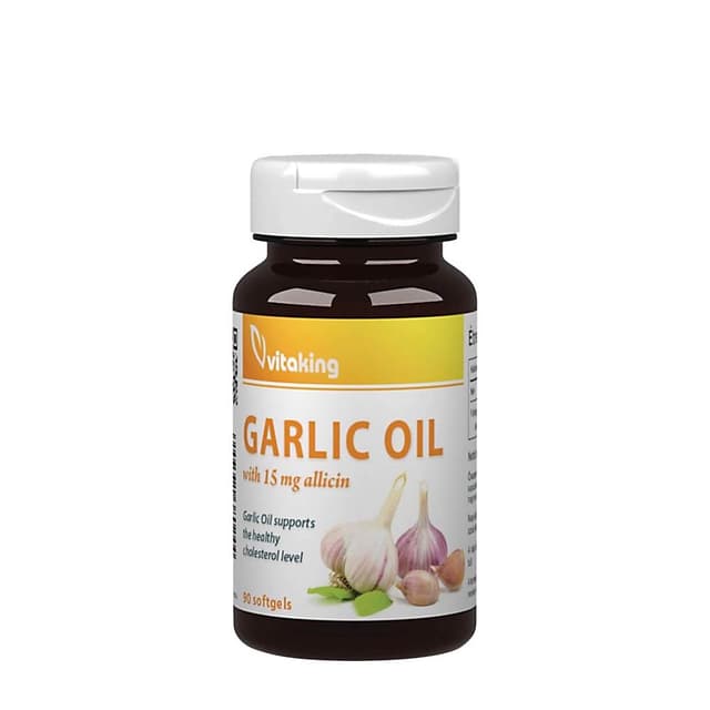 Vitaking - Garlic Oil - 90 Sgels – Vitaking