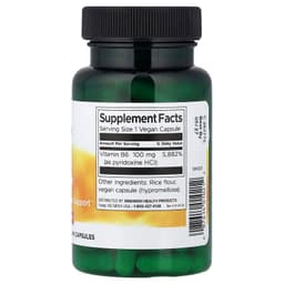 Swanson - B6 Pyridoxine - 100 Caps