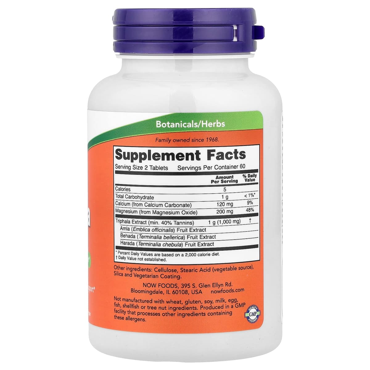 NOW Foods - Triphala - 120 Tablets