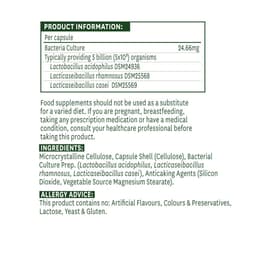 Natures Aid - Advanced Acidophilus Complex - 60 Capsules