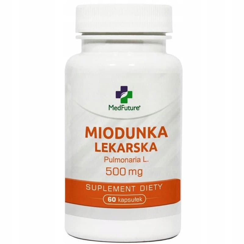 MedFuture - Lungwort (Pulmonaria L.) - 60 Caps – MedFuture förpackning